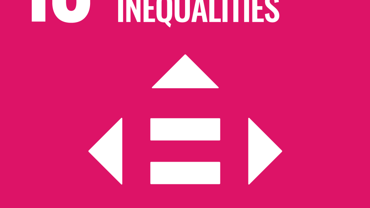 Reducing inequalities is a major focus of the United Nations Sustainable Development Goals (SDGs). SDG 10 seeks to “reduce inequality within and among countries”.