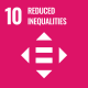 Reducing inequalities is a major focus of the United Nations Sustainable Development Goals (SDGs). SDG 10 seeks to “reduce inequality within and among countries”.