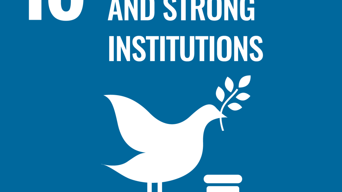 Peace Justice and Strong Institutions